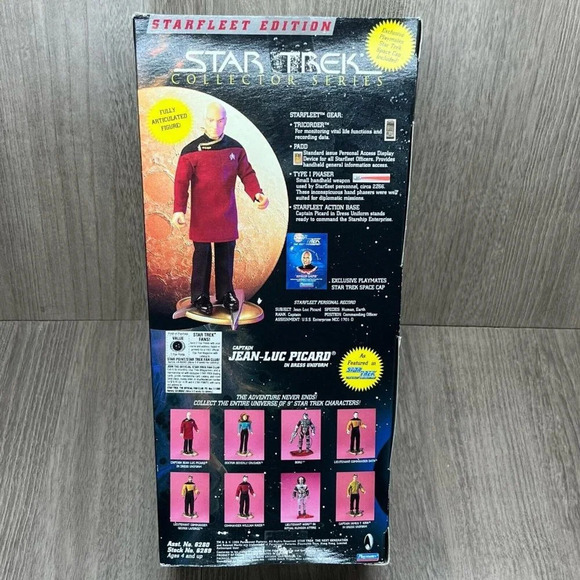 Star Trek Collector Series Captain Jean-Luc Picard Starfleet Edition - Playmates - Picture 6 of 11
